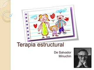 Terapia estructural
              De Salvador
                 Minuchin
 