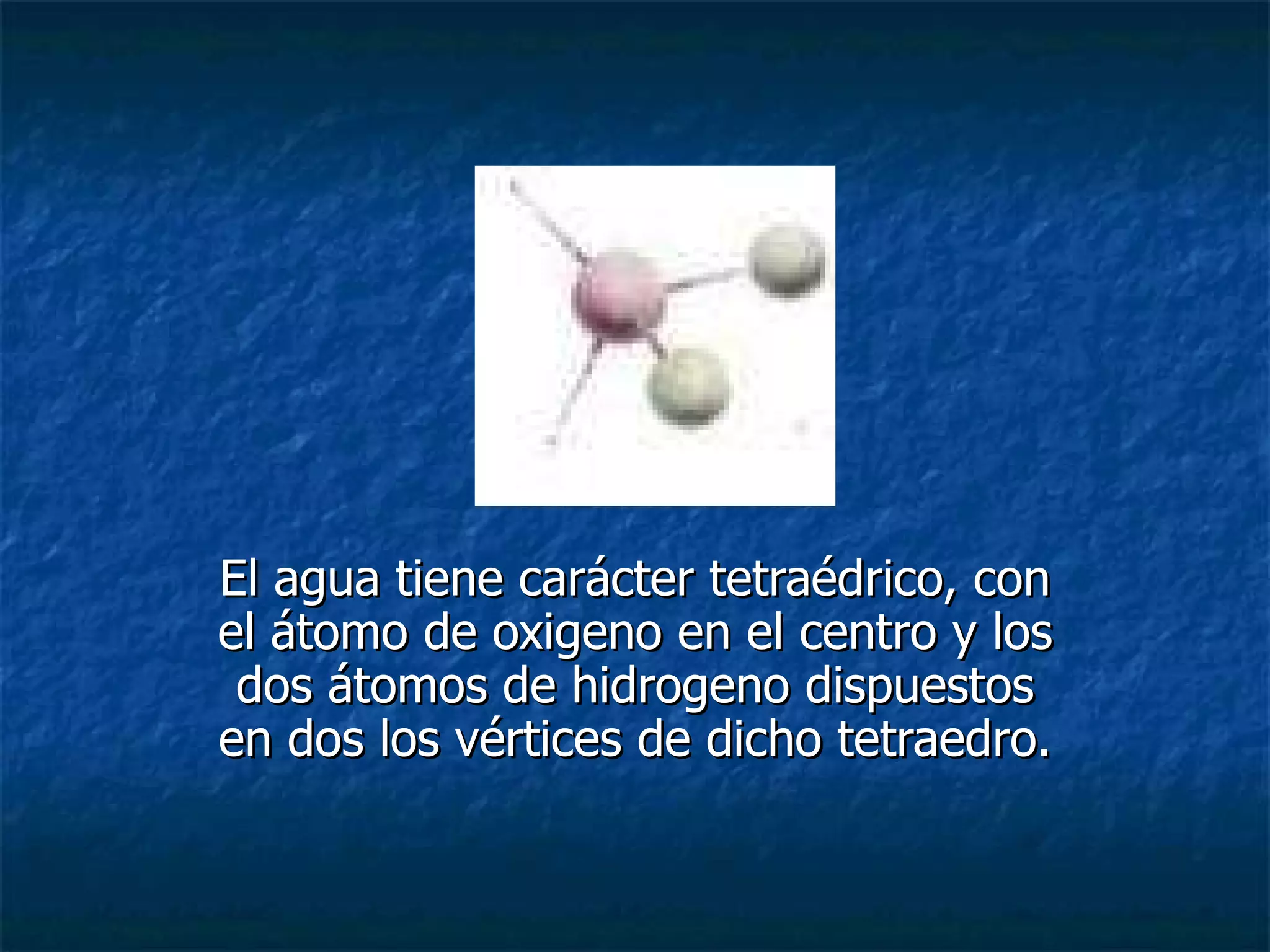 Estructura Molecular Del Agua ALR | PPT
