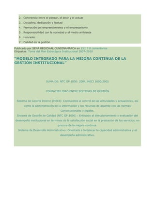 Estructura organizacional sena +