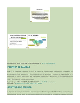 Estructura organizacional sena +