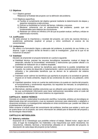 Guia para la Elaboración del Plan de Tesis | PDF