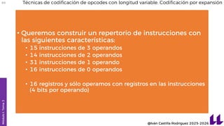 Variable Length Opcode Example Comprehensive Overview of Instruction Set Architecture and Opcode ...