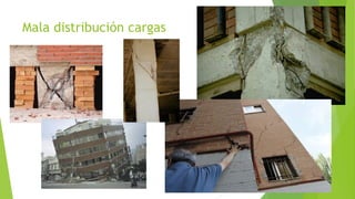 Mala distribución cargas