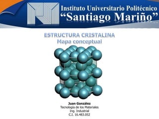Juan González
Tecnología de los Materiales
Ing. Industrial
C.I. 16.483.052
 