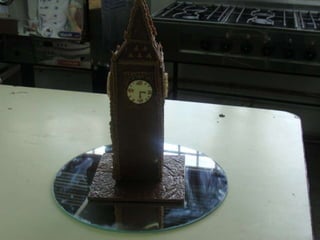 Estructuras de chocolate de 5°2° 