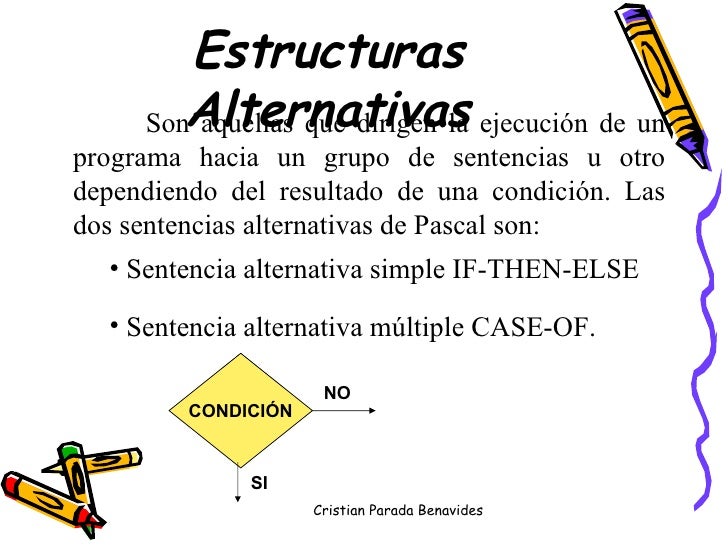 Estructuras de control