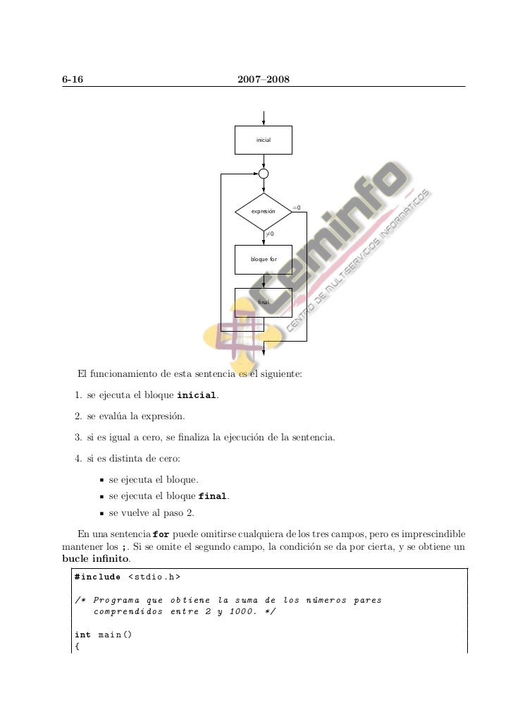 Estructuras de Control en Lenguaje C