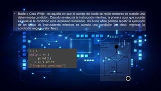 Estructuras de control en la programación. | PPTX
