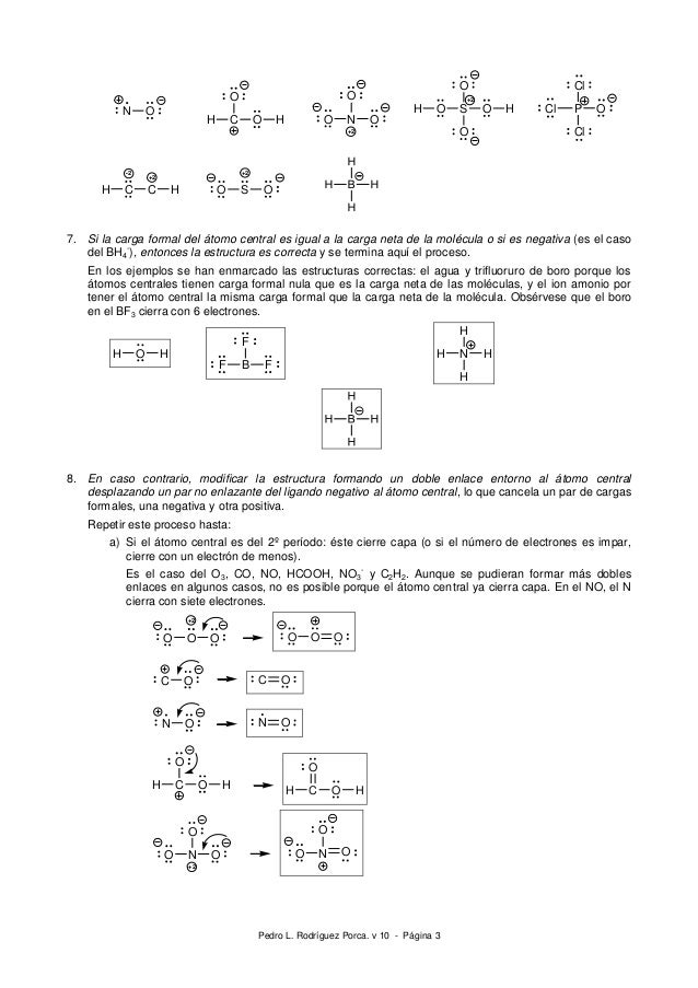 Como realizar estructuras de Lewis para Moleculas...