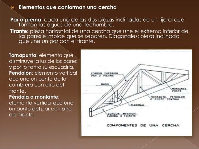 Miembros en estructuras de madera