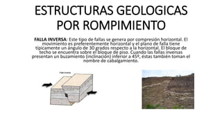 Estructuras geologicas 1 | PPTX