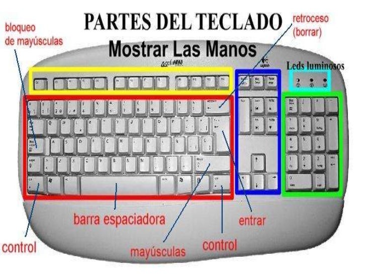 Resultado de imagen para estructura interna funciones  teclado
