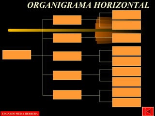 ORGANIGRAMA HORIZONTAL
EDGARDO MEJIA HERRERAEDGARDO MEJIA HERRERA
 