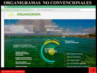 ORGANIGRAMAS NO CONVENCIONALES
EDGARDO MEJIA HERRERAEDGARDO MEJIA HERRERA
 