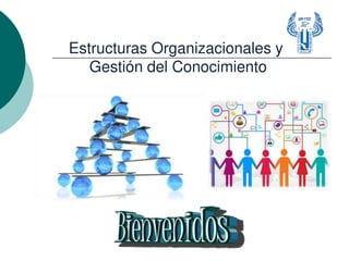 Estructuras Organizacionales y
Gestión del Conocimiento
 