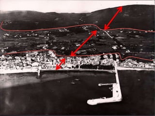 Un paseo pola historia:  hai 2.000 anosÉpoca romanaNecrópole no Monte das Ánimas en santa Cruz de Lesón(sepulcros rectangulares con cuberta pétrea )