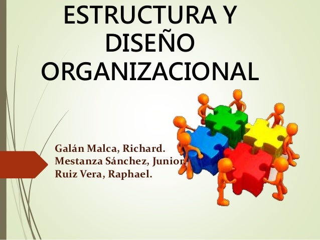 Estructura y diseño organizacional