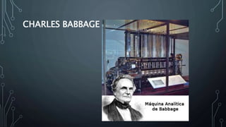 CHARLES BABBAGE
 