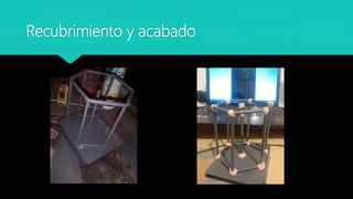 Recubrimiento y acabado
 