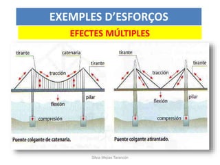 Silvia Mejías Tarancón
EXEMPLES D’ESFORÇOS
EFECTES MÚLTIPLES
 
