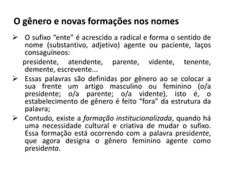 Estrutura das palavras | PPTX