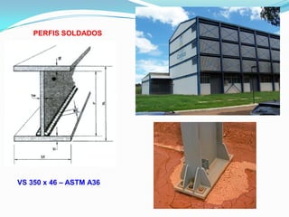 PERFIS SOLDADOS
VS 350 x 46 – ASTM A36
 