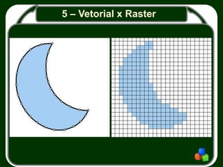 5 – Vetorial x Raster
 