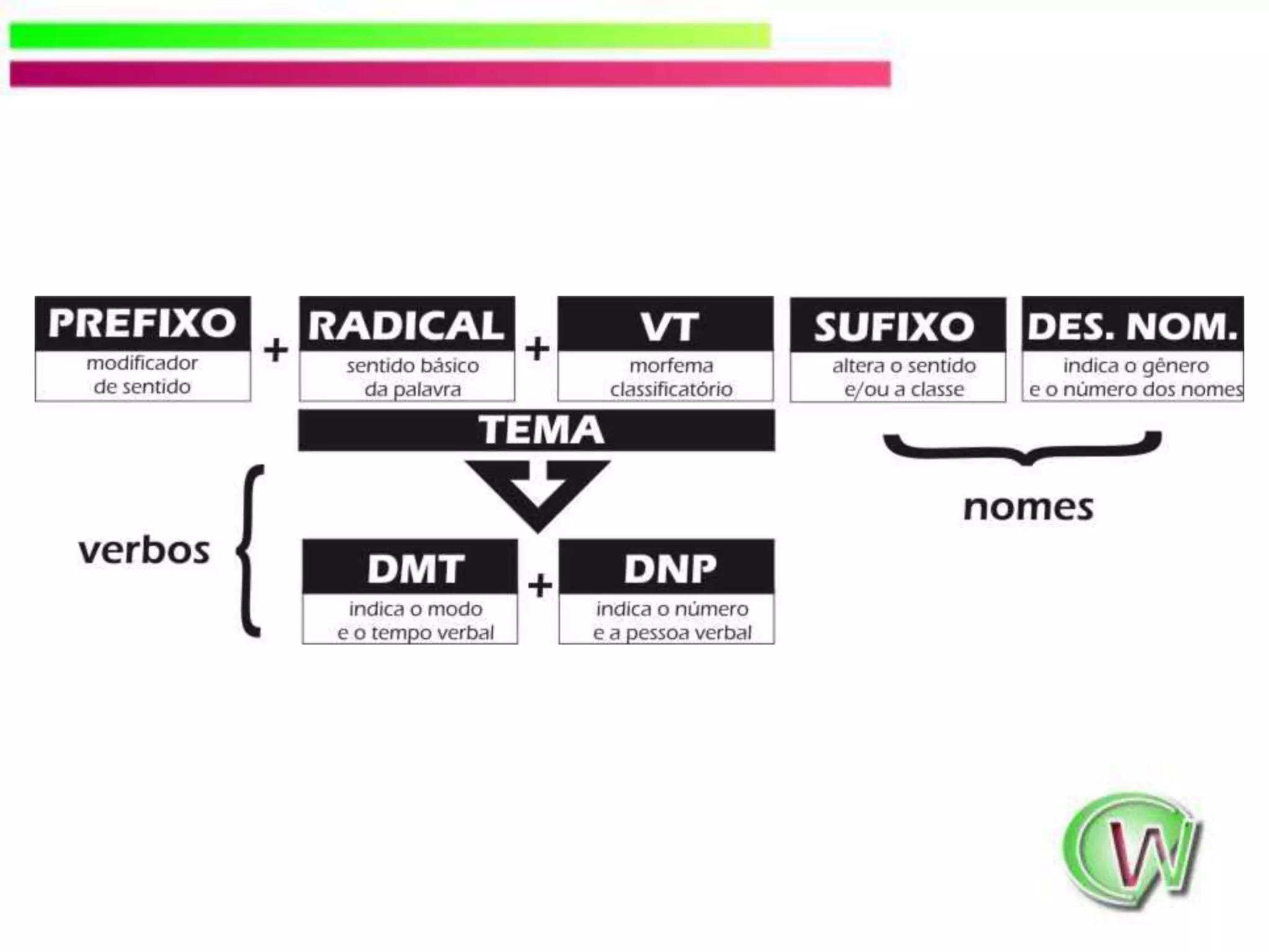 Estrutura de palavras