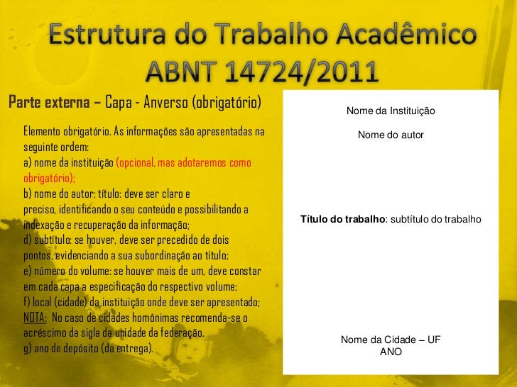 Lista de abreviaturas abnt