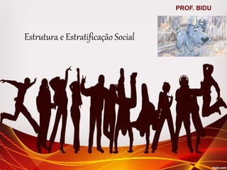 Estrutura e Estratificação Social
PROF. BIDU
 