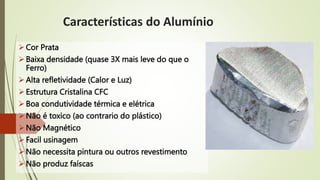 Estrutura e propriedades dos Metais - Ligas de Aluminio.pptx