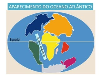 APARECIMENTO DO OCEANO ATLÂNTICO 
 