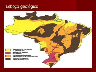 Esboço geológico 