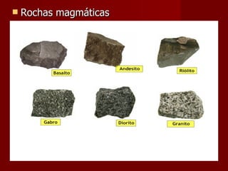 Rochas magmáticas 