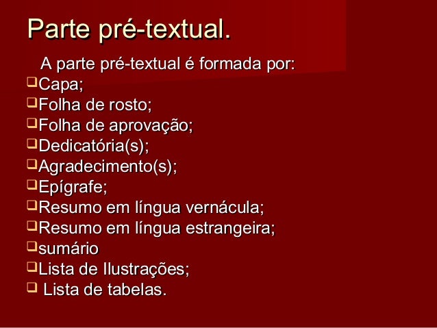 Estrutura de monografia