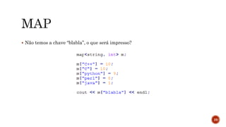 Não temos a chave “blabla”, o que será impresso?
29
 