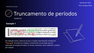 ESTRUTURA SINTÁTICA - REDAÇÃO PARA O ENEM | PPTX