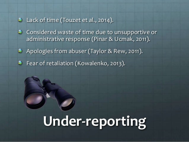 Retaliation In Emergency Rooms Retaliation In Emergency Rooms