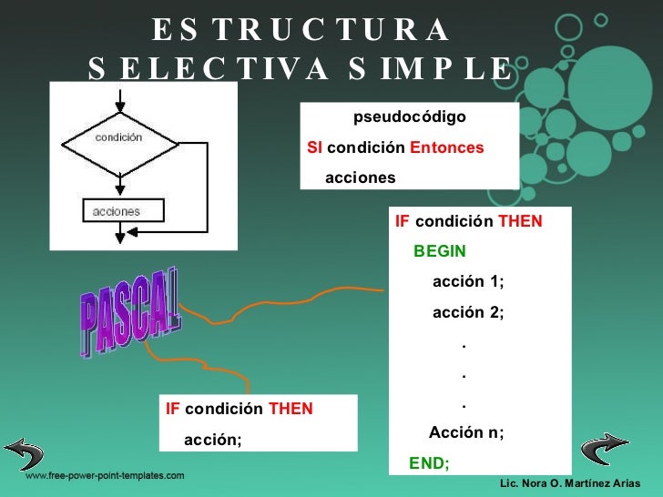 Estructura selectiva simple