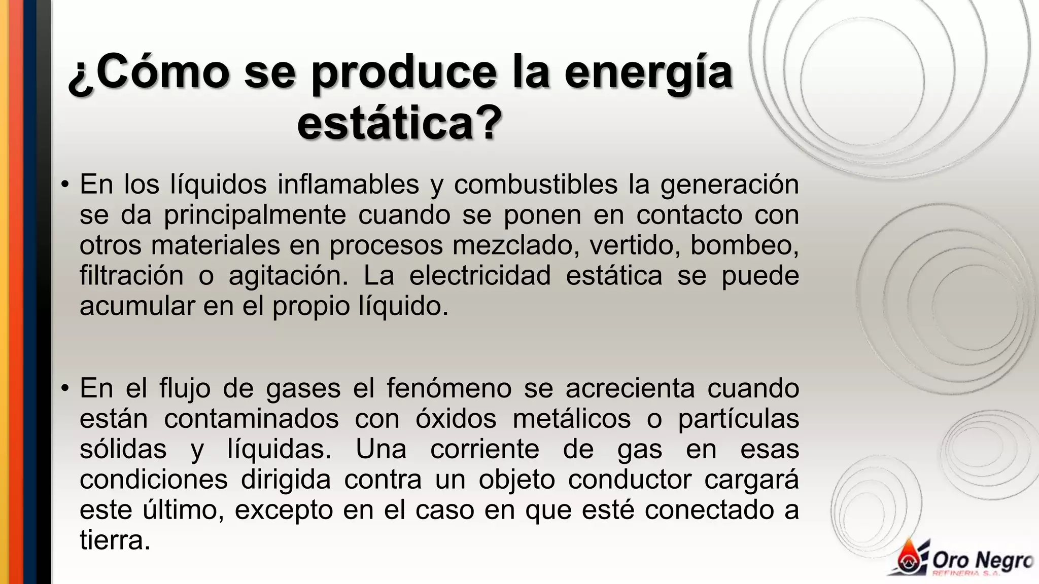 Energia estatica | PPTX | Physics | Science