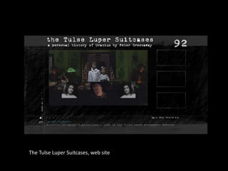 TheTulseLuperSuitcases, web site