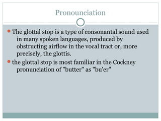 Estuary english | ODP