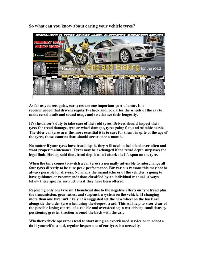 Car Tyres Mandurah