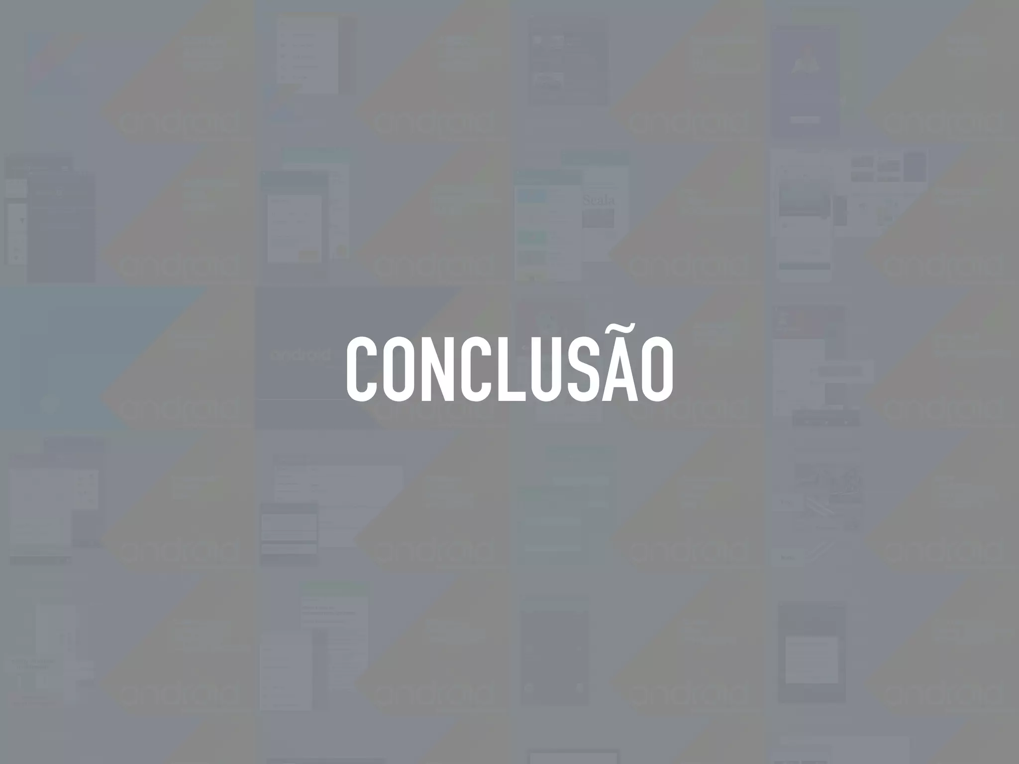 CONCLUSÃO
 