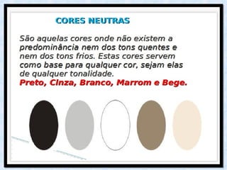 Estudando as cores