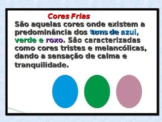 Estudando as cores