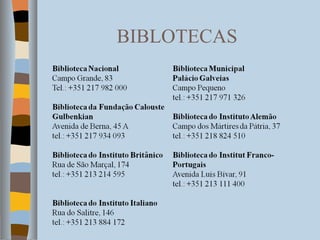 BIBLOTECAS 