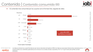 Estudio Anual Redes Sociales 2022 #IABEstudioRRSS Estudio Anual Redes Sociales 2022 ELABORADO POR: PATROCINADO POR: Conten...