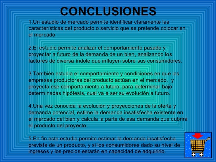 Estudio de mercado