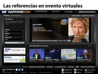 Las referencias en evento virtuales




10
 